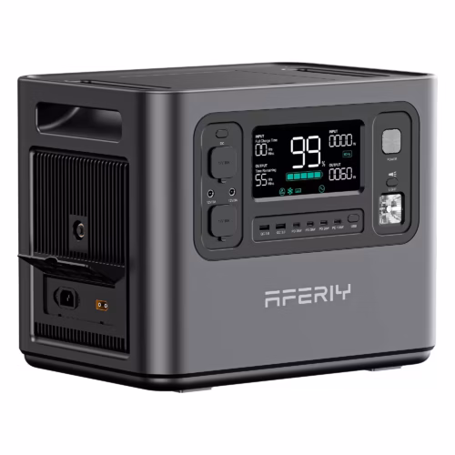 Station électrique portable Aferiy P210 – 2400 W, 2048 Wh