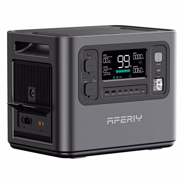 Station électrique portable Aferiy P210 – 2400 W, 2048 Wh
