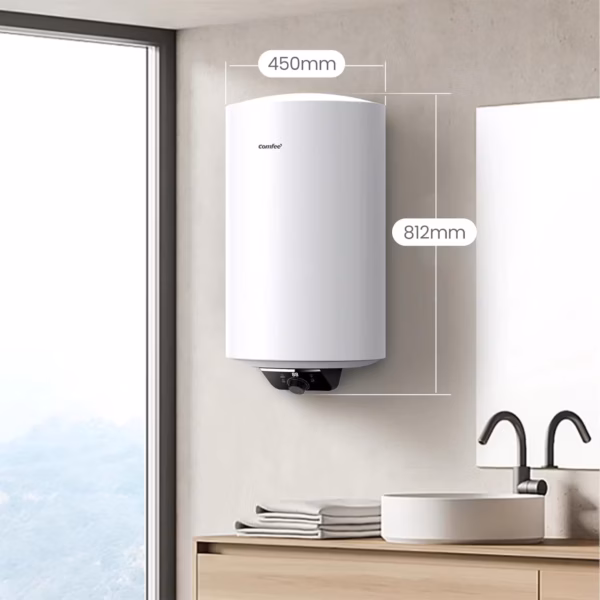 Chauffe-eau électrique connecté Comfee 80L – D80-15EFG