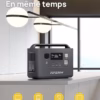 Station électrique portable Aferiy P010 – 800 W, 512 Wh