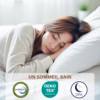 Matelas mémoire de forme Dewinner 140x190 – 20 cm, réversible
