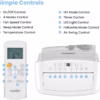 Climatiseur mobile Comfee Eco Friendly Pro 10000 BTU – classe A+, 33 m²