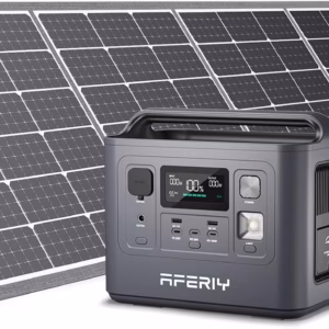 Générateur solaire Aferiy P210 2400 W + panneau solaire 400 W