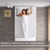 Matelas ressorts ensachés Dewinner 90x190 – avec sommier + mémoire de forme