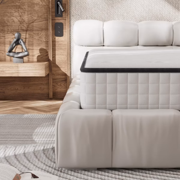 Matelas mémoire de forme Dewinner 160x200 – 25 cm, 7 zones