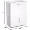 Déshumidificateur compact Comfee 10L – MDDN-10DEN7