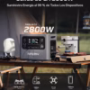 Station électrique portable Aferiy P280 – 2800 W, 2048 Wh extensible