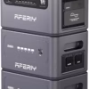 Station électrique portable Aferiy P280 – 2800 W, 2048 Wh extensible