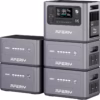 Station électrique portable Aferiy P280 – 2800 W, 2048 Wh extensible
