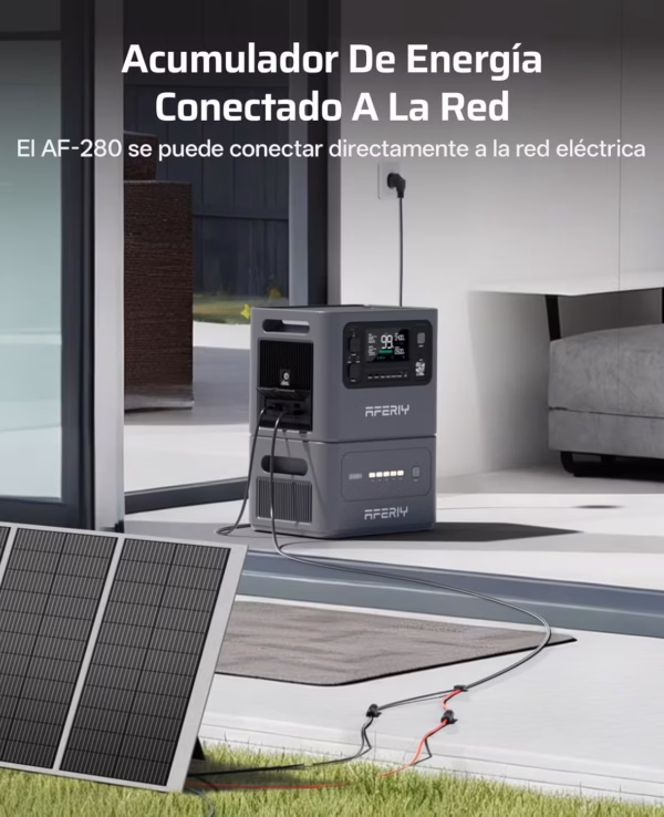 Station électrique portable Aferiy P280 – 2800 W, 2048 Wh extensible