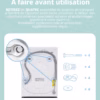 Lave-linge frontal Comfee 8 kg – profondeur 48 cm, vapeur (CFE12EW80-W)