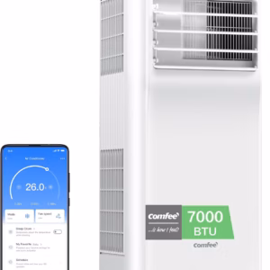 Climatiseur mobile connecté Comfee Breezy Cool 2.0 – 7000 BTU, WiFi