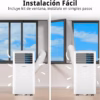Climatiseur mobile Comfee MPPH-09CRN7 – 9000 BTU 3-en-1