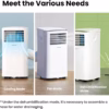 Climatiseur mobile Comfee MPPH-09CRN7 – 9000 BTU 3-en-1
