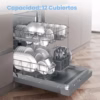 Lave-vaisselle Comfee 12 couverts pose libre – CDWPF1201PS