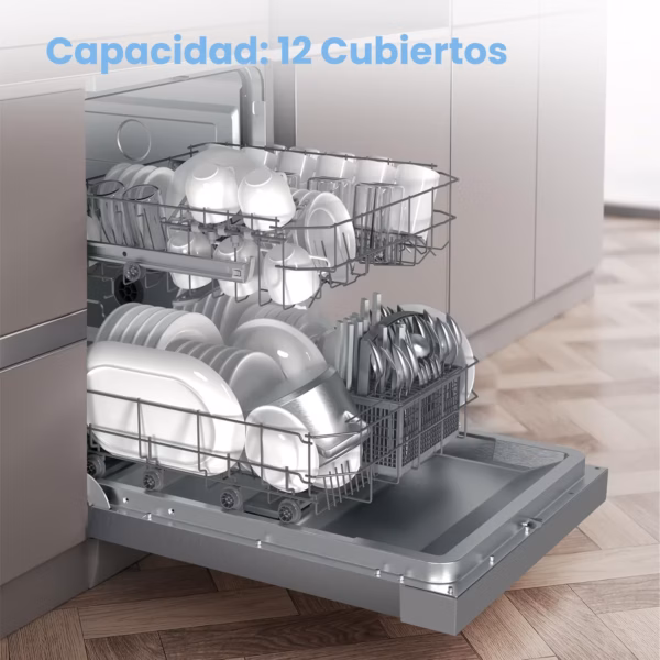 Lave-vaisselle Comfee 12 couverts pose libre – CDWPF1201PS