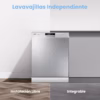 Lave-vaisselle Comfee 12 couverts pose libre – CDWPF1201PS