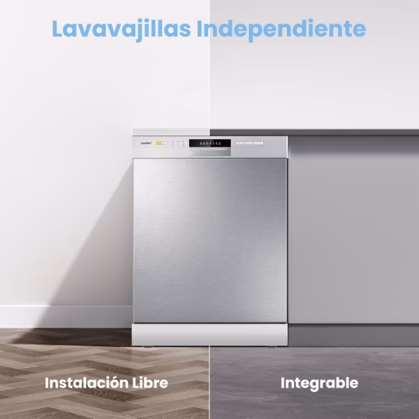 Lave-vaisselle Comfee 12 couverts pose libre – CDWPF1201PS