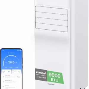 Climatiseur mobile connecté Comfee Breezy Cool 2.6 – 9000 BTU, WiFi