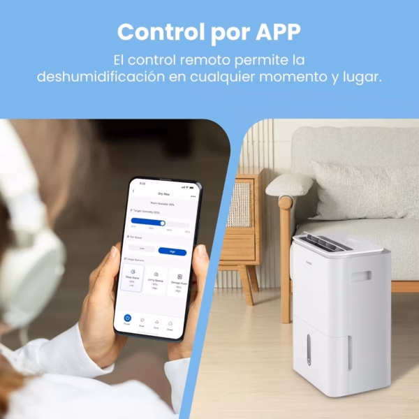 Déshumidificateur connecté Comfee 16L – MDDF-16DEN7, WiFi