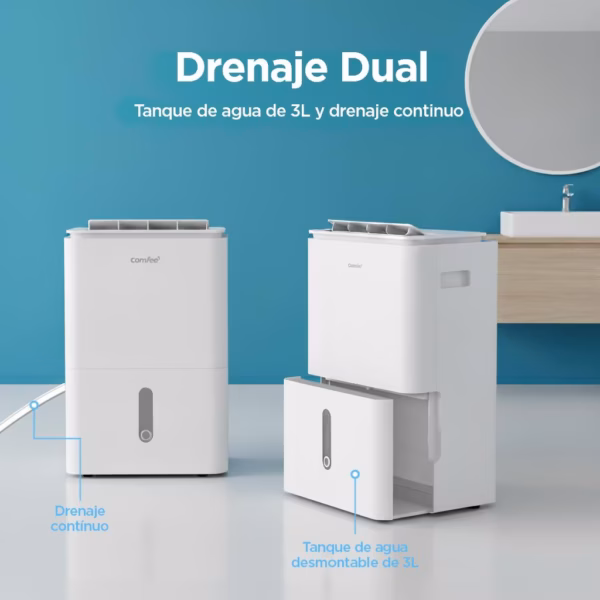 Déshumidificateur connecté Comfee 16L – MDDF-16DEN7, WiFi