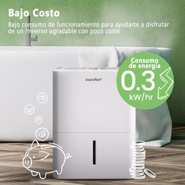 Déshumidificateur Comfee 30L/jour – MDDPE-30DEN7, séchage du linge