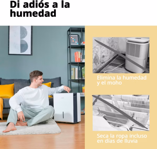 Déshumidificateur Comfee 50L/jour – usage intensif (MDDPE-50DEN7)