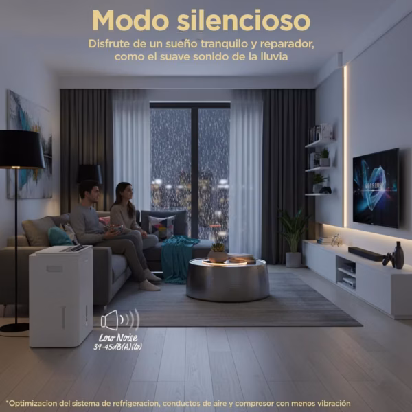 Déshumidificateur connecté Comfee Easy Dry 20 – 20L, ioniseur