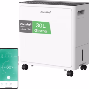 Déshumidificateur connecté Comfee 30L – grandes surfaces (CDDAE-30DEN7)
