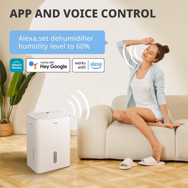 Déshumidificateur connecté Comfee 20L – MDDF-20DEN7-WF, WiFi