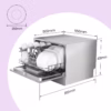 Lave-vaisselle compact Comfee 6 couverts – TD602E-W