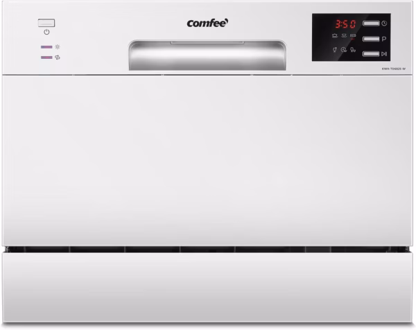Lave-vaisselle compact Comfee 6 couverts – TD602E-W