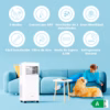 Climatiseur mobile connecté Comfee Breezy Cool 2.0 – 7000 BTU, WiFi