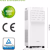 Climatiseur mobile connecté Comfee Breezy Cool 2.6 – 9000 BTU, WiFi