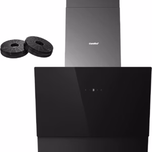 Hotte aspirante inclinée Comfee 60 cm – A+++, 650 m³/h (ANGJ72B)