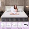 Matelas ressorts ensachés Dewinner 140x190 – 700 ressorts, mémoire de forme