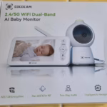 Babyphone vidéo Cococam 2K – écran 5", suivi automatique, détection IA photo review