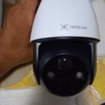 Caméra de surveillance 4G Cococam portable – base magnétique, PTZ 300° photo review