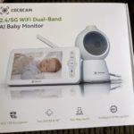 Babyphone vidéo Cococam 2K – écran 5", suivi automatique, détection IA photo review