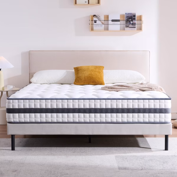 Matelas mémoire de forme à gel Twirest 90x190 – soutien ferme, 16 cm