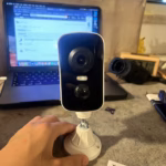Caméra de surveillance 4G Cococam portable – base magnétique, PTZ 300° photo review
