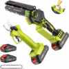 Kit 2-en-1 Supstable – mini-tronçonneuse 6" et sécateur électrique 33 mm