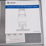 Caméra de surveillance 4G Cococam portable – base magnétique, PTZ 300° photo review