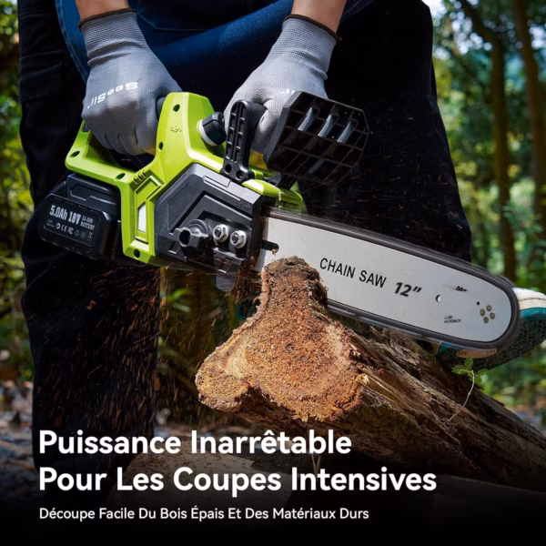 Tronçonneuse électrique sans fil Supstable 12 pouces – brushless 1200 W
