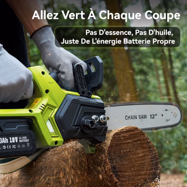 Tronçonneuse électrique sans fil Supstable 12 pouces – brushless 1200 W