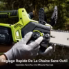 Tronçonneuse électrique sans fil Supstable 12 pouces – brushless 1200 W