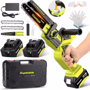 Mini-tronçonneuse sans fil Supstable 8" et 6" – brushless 900 W