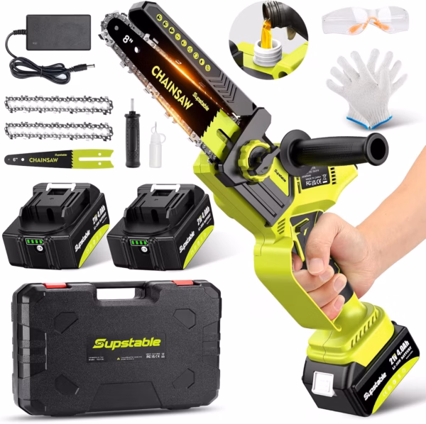 Mini-tronçonneuse sans fil Supstable 8" et 6" – brushless 900 W