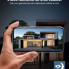 Caméra de surveillance solaire Cococam 4K WiFi 6 – PTZ, 8 MP