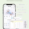 Babyphone vidéo Cococam 2K – écran 5", suivi automatique, détection IA